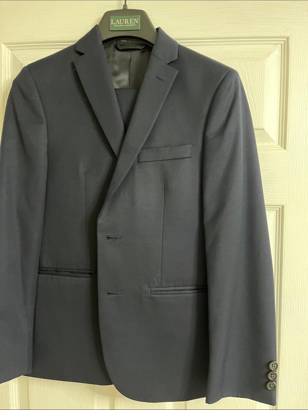 Lauren Ralph Lauren kids Dark Navy Two-Button Suits